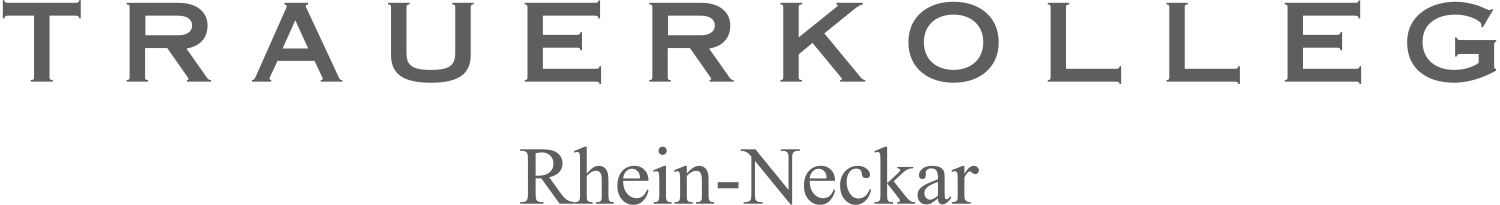 Textlogo des Trauerkolleg Rhein-Neckar